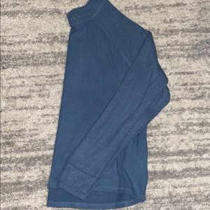 Blue long sleeve t-shirt